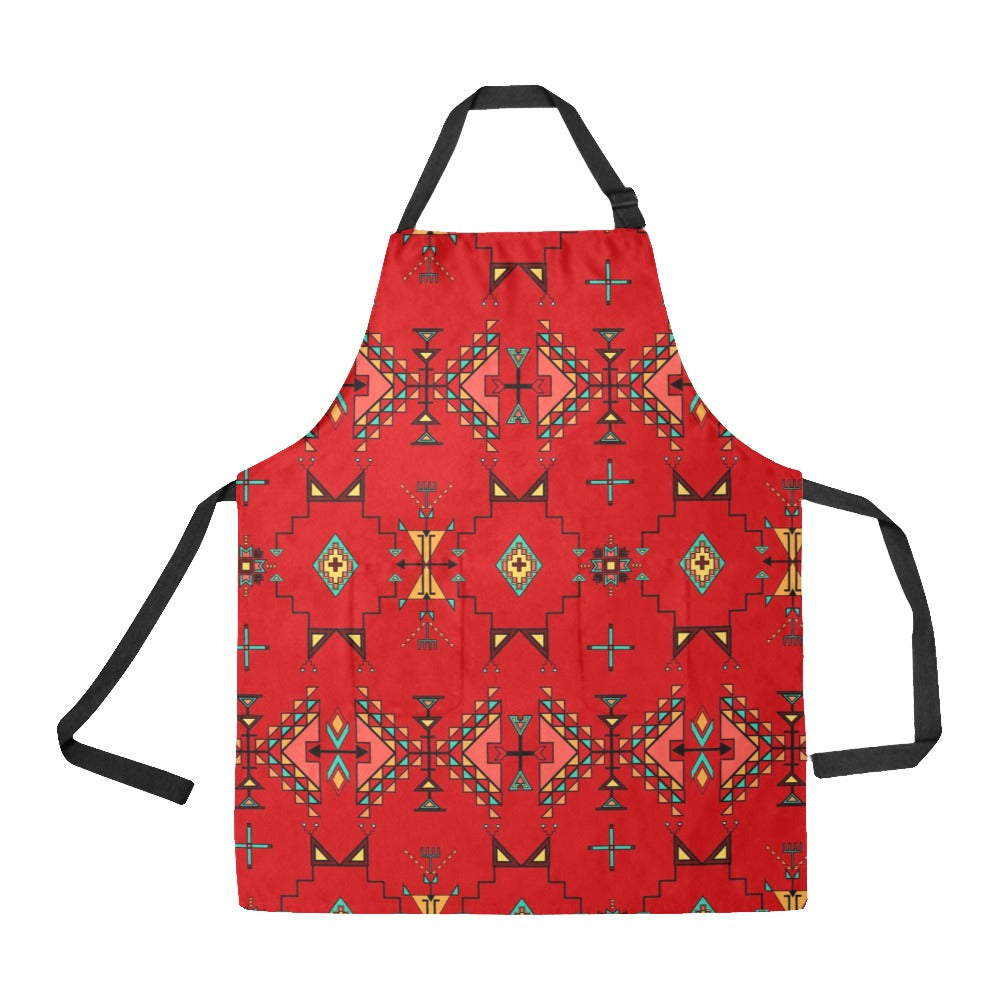 Thunder Flight Red Apron