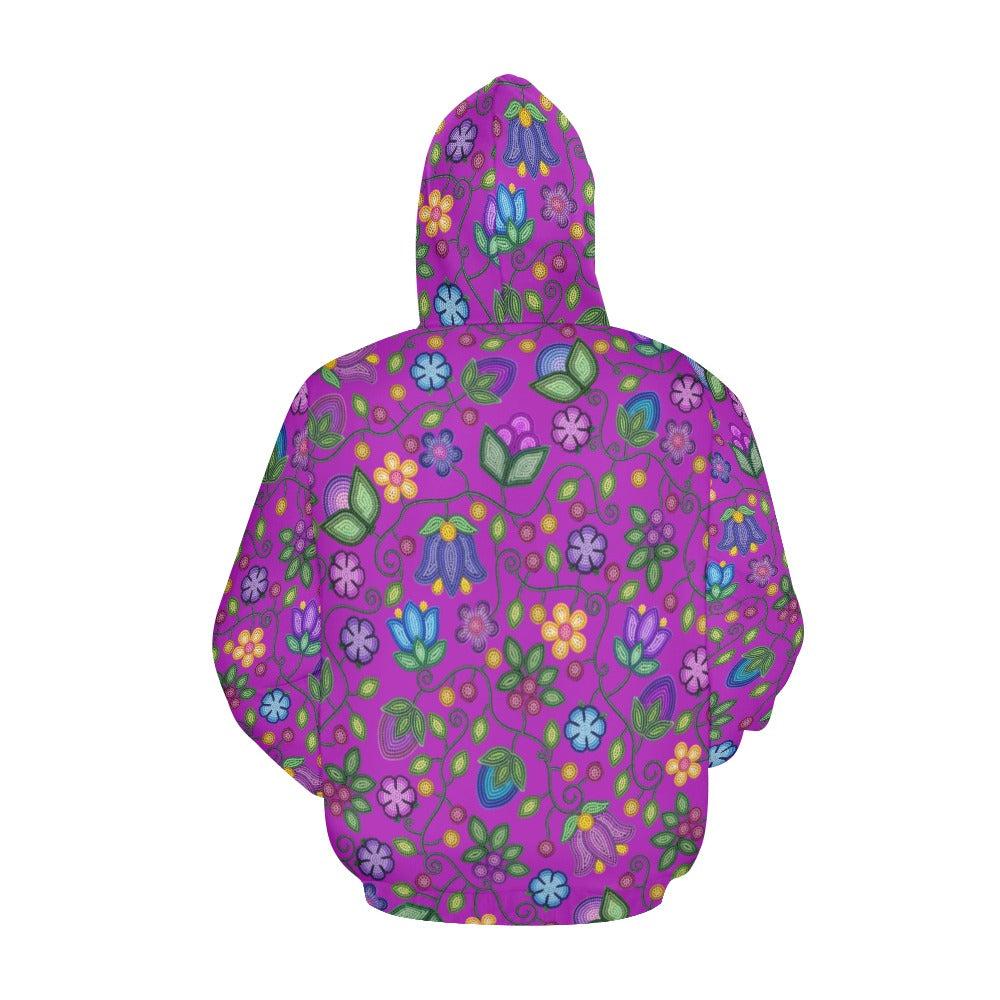 Bloom Uplift Purple Hoodie for Men (USA Size)