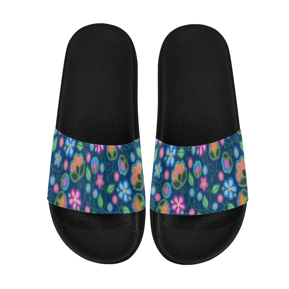 Turquoise Sunbeam Blue Men's Slide Sandals