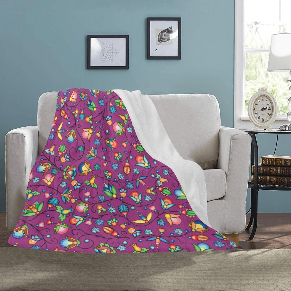 Prairie Plains Spirit Berry Soup Ultra-Soft Micro Fleece Blanket 50"x60"