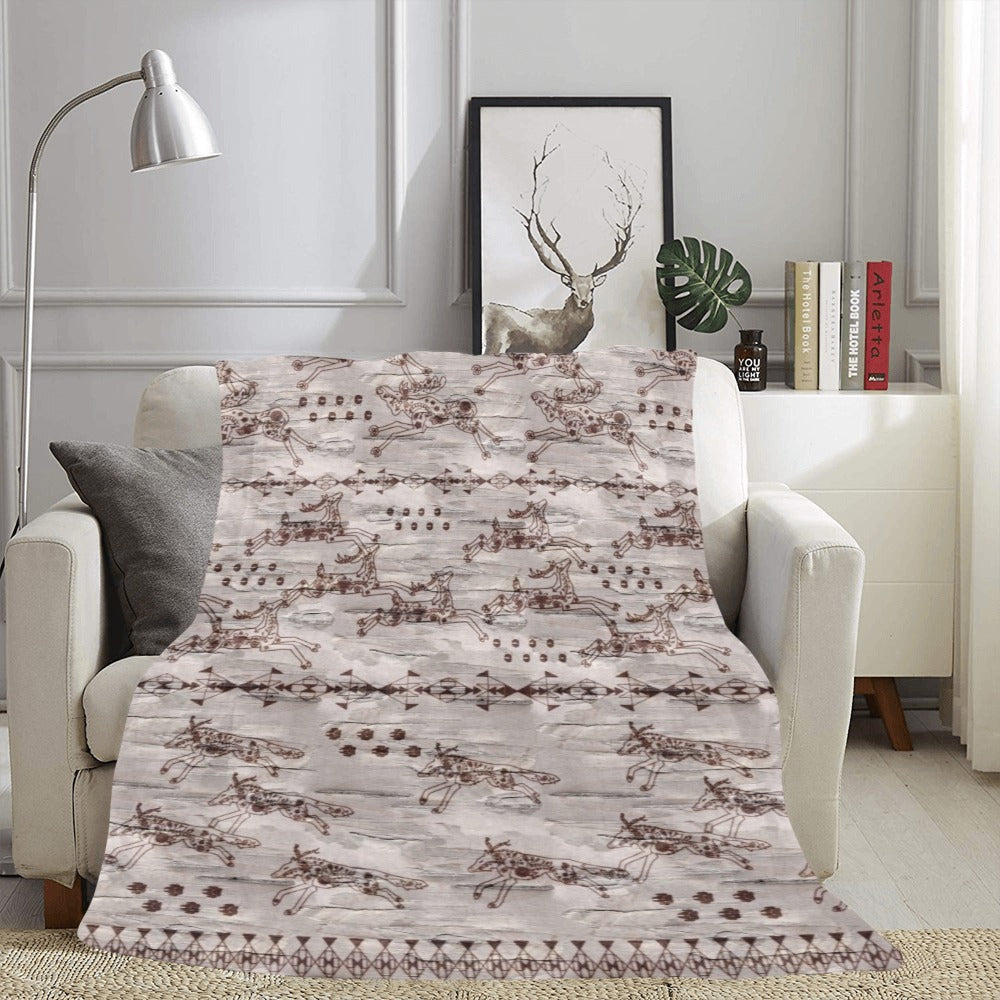 Wild Run Ultra-Soft Micro Fleece Blanket 60"x80"