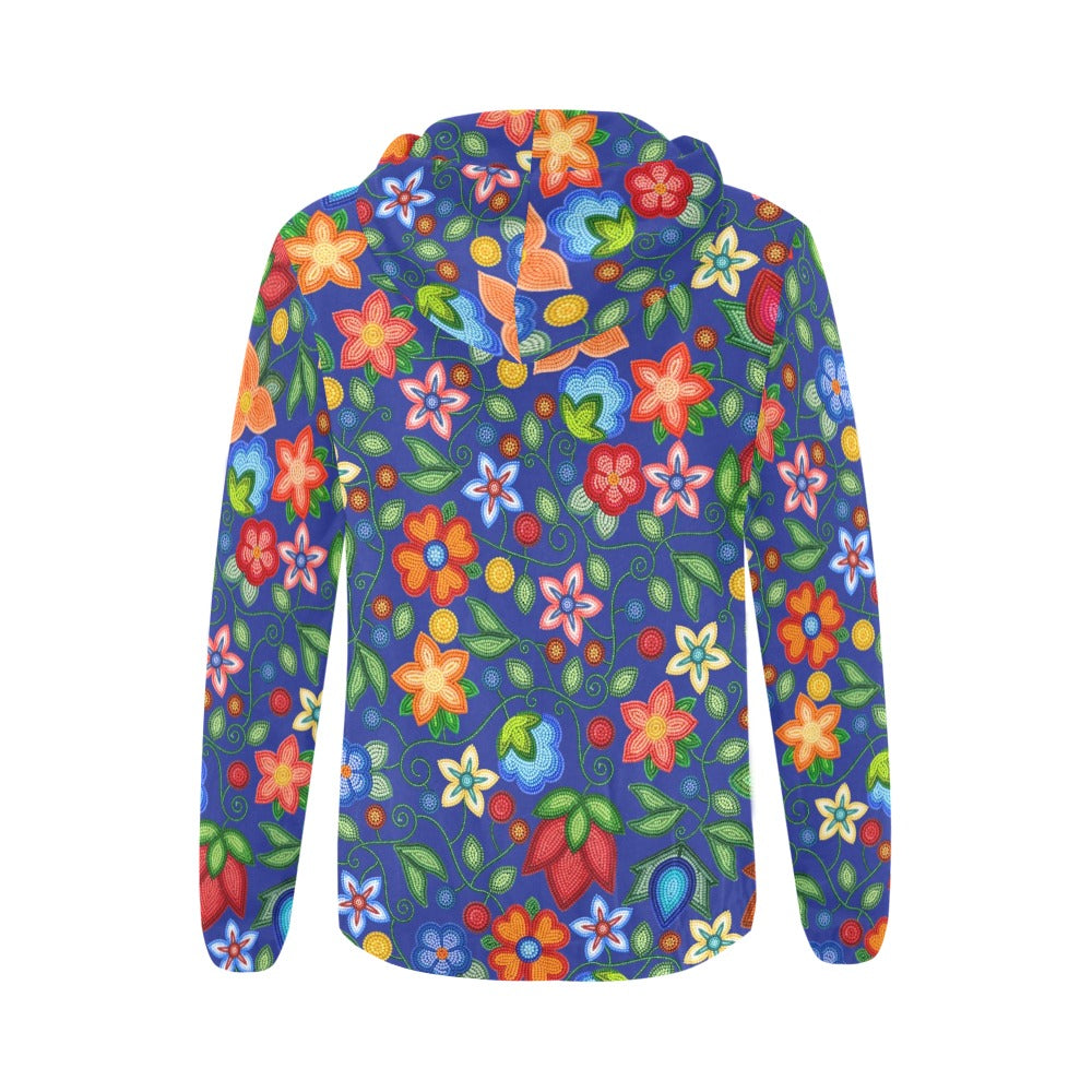 Morning Harmony Sapphire Full Zip Hoodie for Women