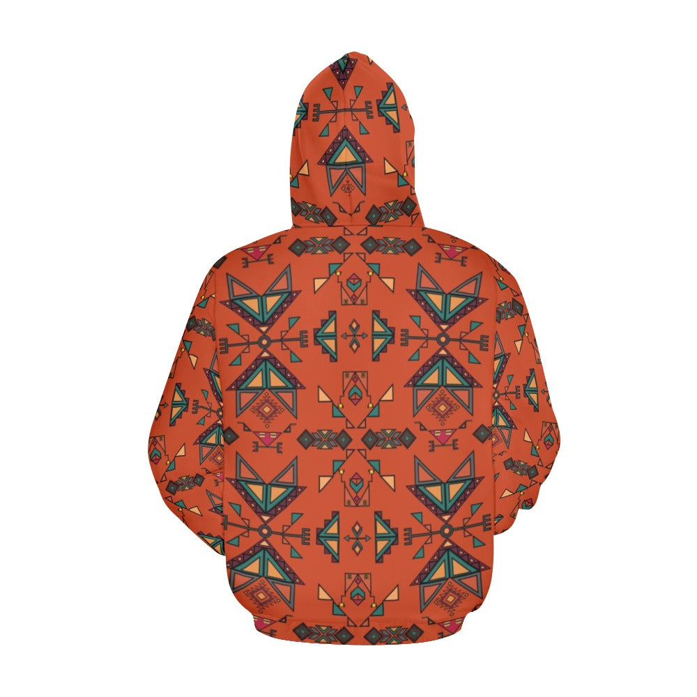 Arrow Dawn Orange Hoodie for Women (USA Size)