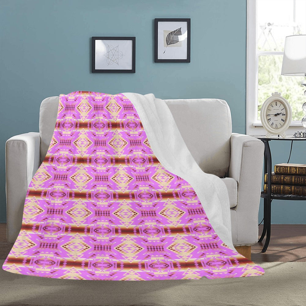 Gathering Earth Lilac Ultra-Soft Micro Fleece Blanket 60"x80"