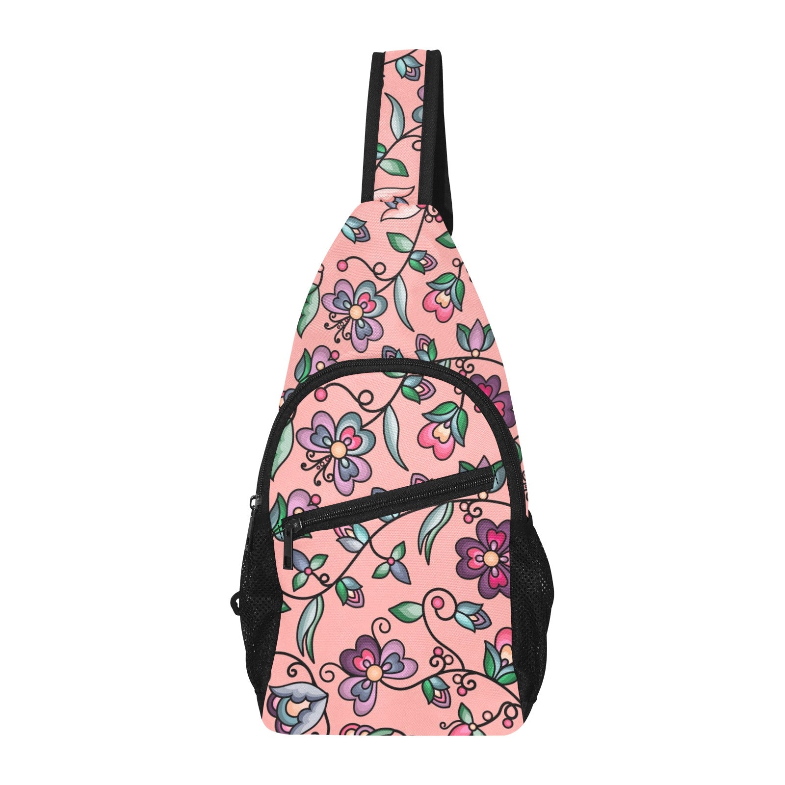 Amber Evening Garland Peach Chest Bag