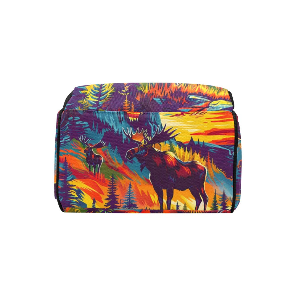 Mighty Moose Multi-Function Diaper Backpack/Diaper Bag