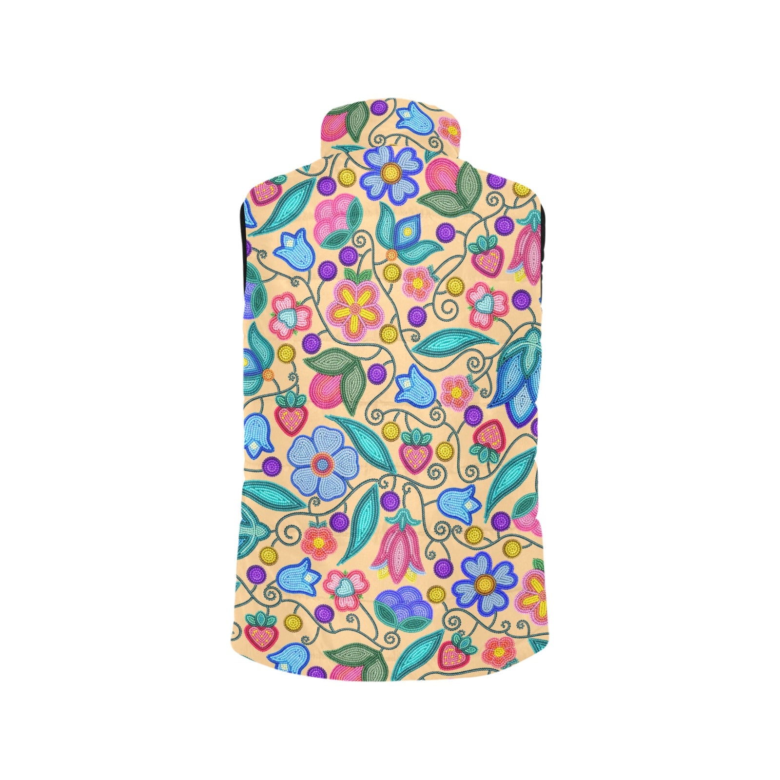 Sweet Offering Cream Women's Padded Vest Jacket