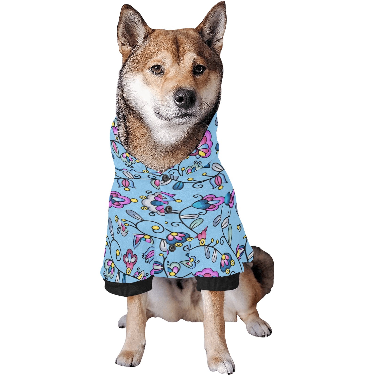 Autumn Bundle Blessing Blue Pet Dog Hoodie