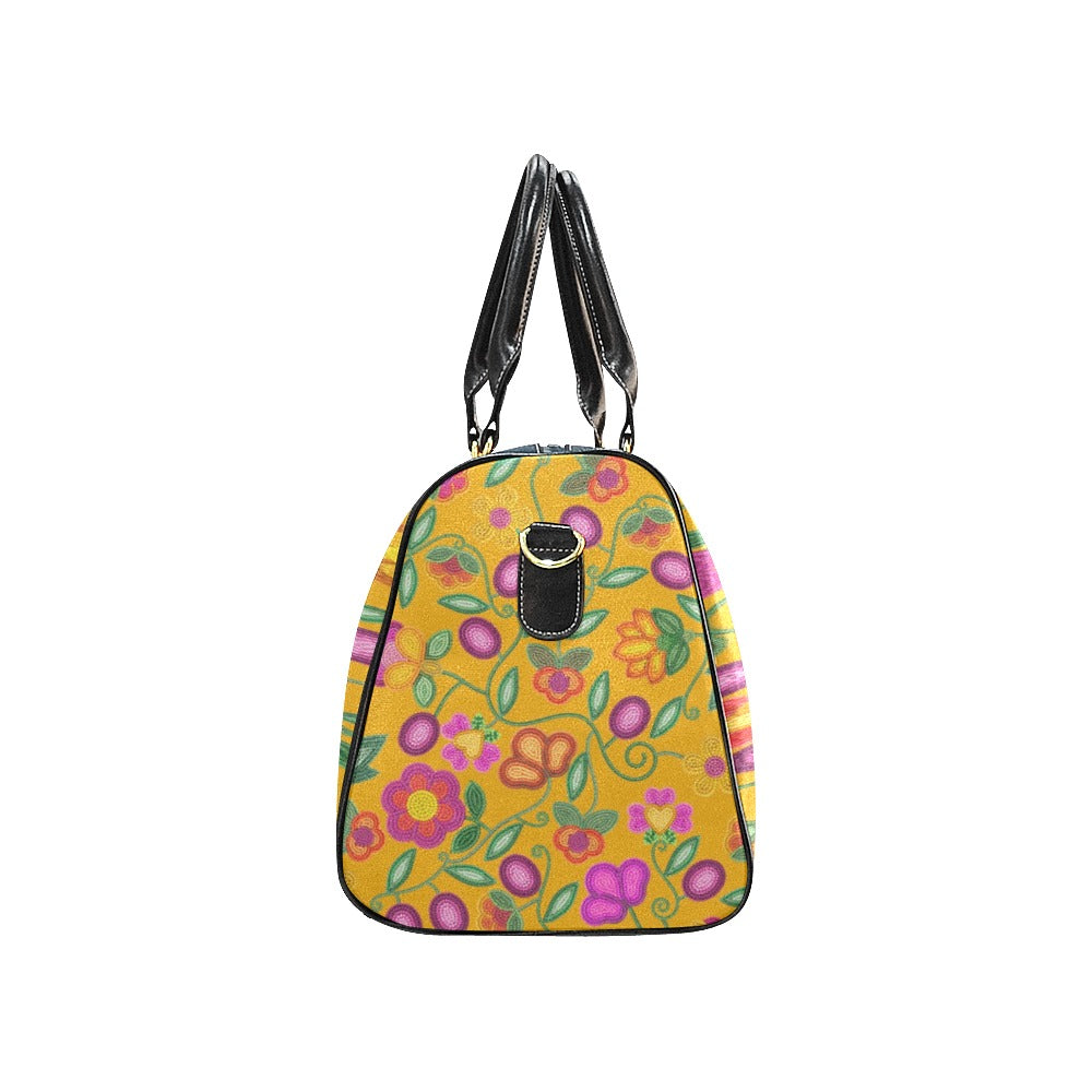 Boreal Bounty Yellow Waterproof Travel Bag/Small