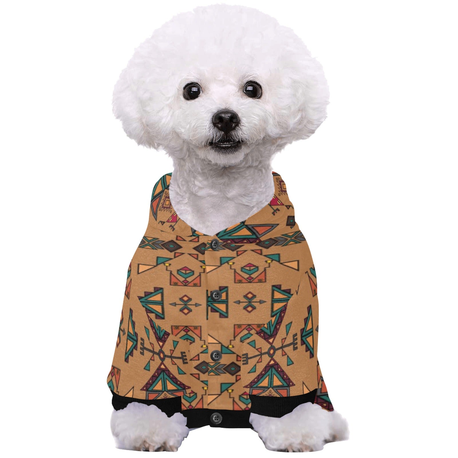 Arrow dawn Brown Pet Dog Hoodie