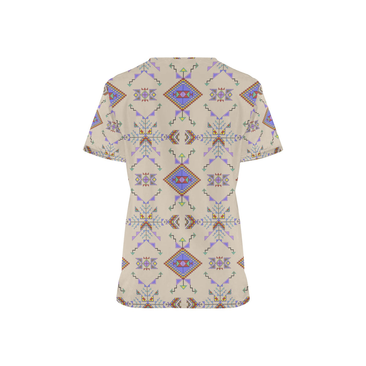 Buffalo Jump Hide Scrub Top