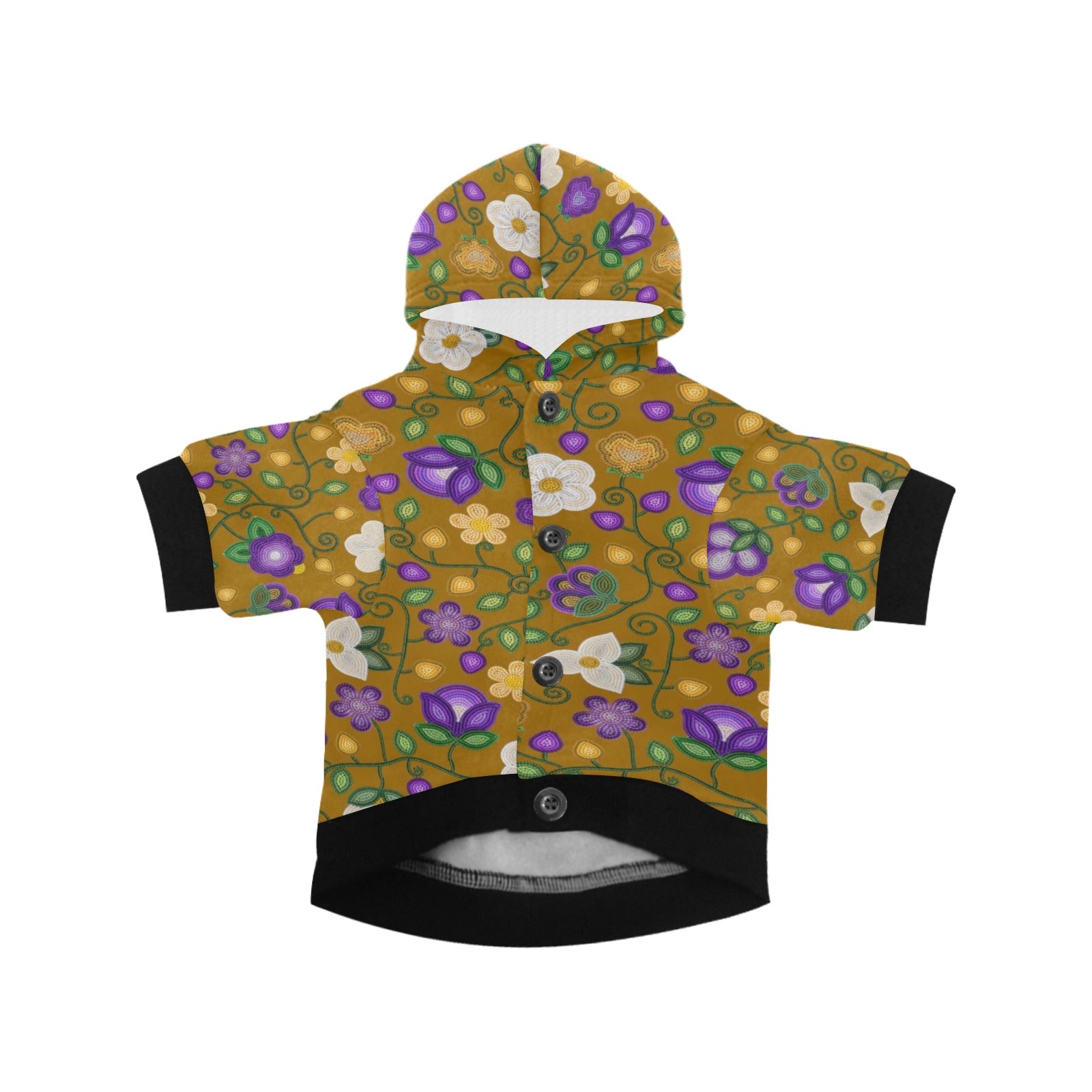 Midnight Moss Bloom Toffee Pet Dog Hoodie