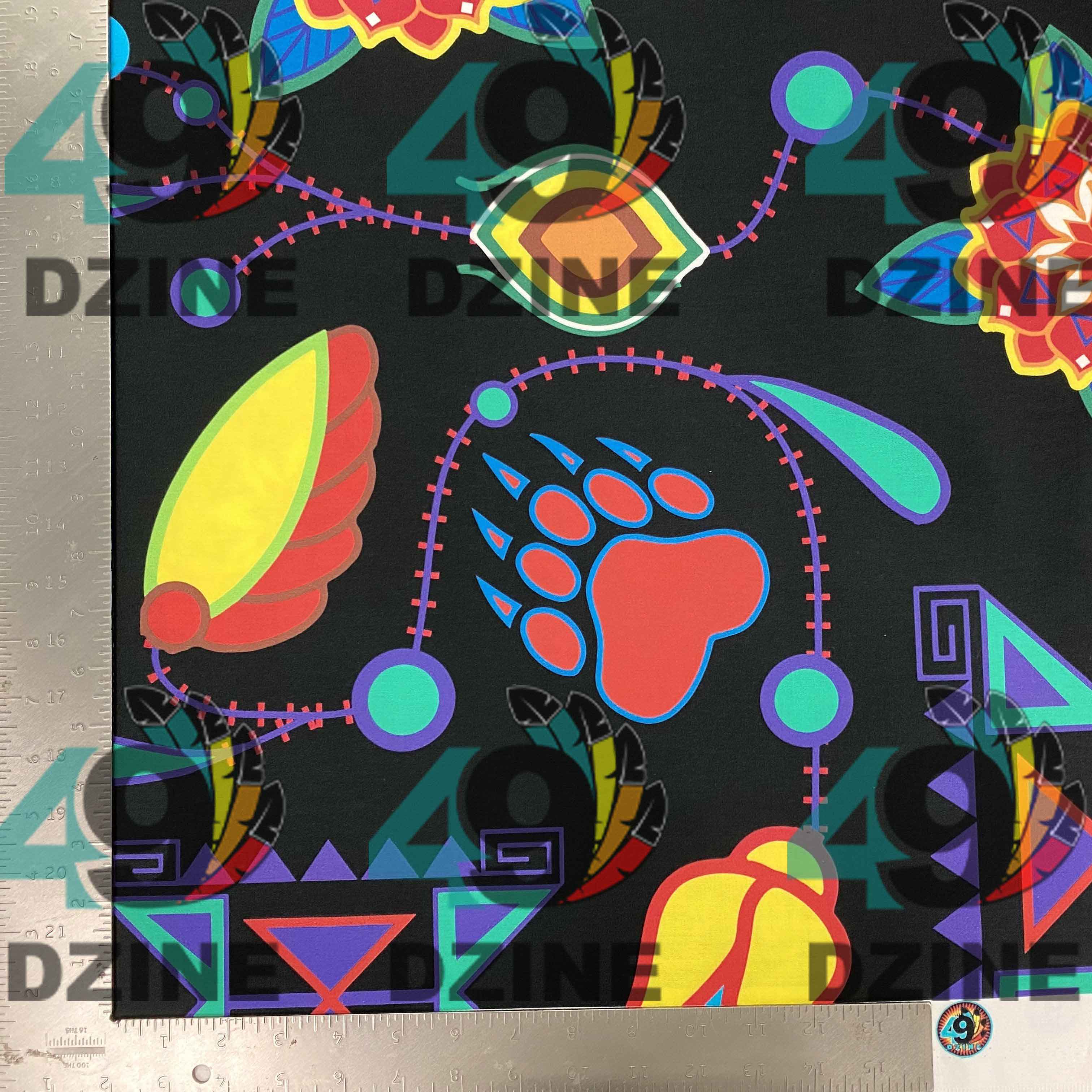 Bear Clan Floral 42 Inch Cotton Poplin Pre Order