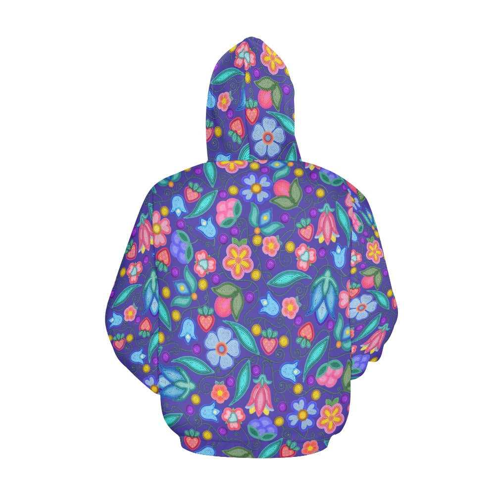 Sweet Offering Indigo Hoodie for Men (USA Size)