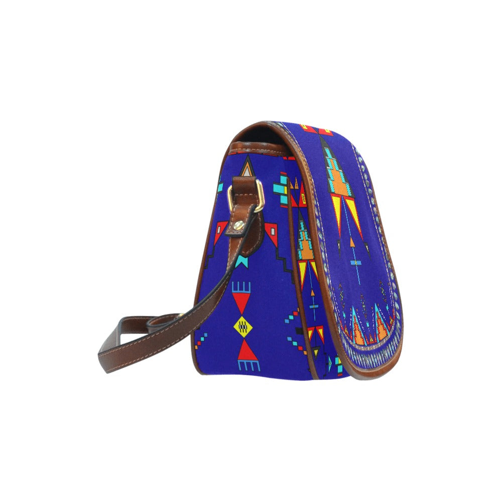 Sentinel of the Plains Navy Saddle Bag/Large