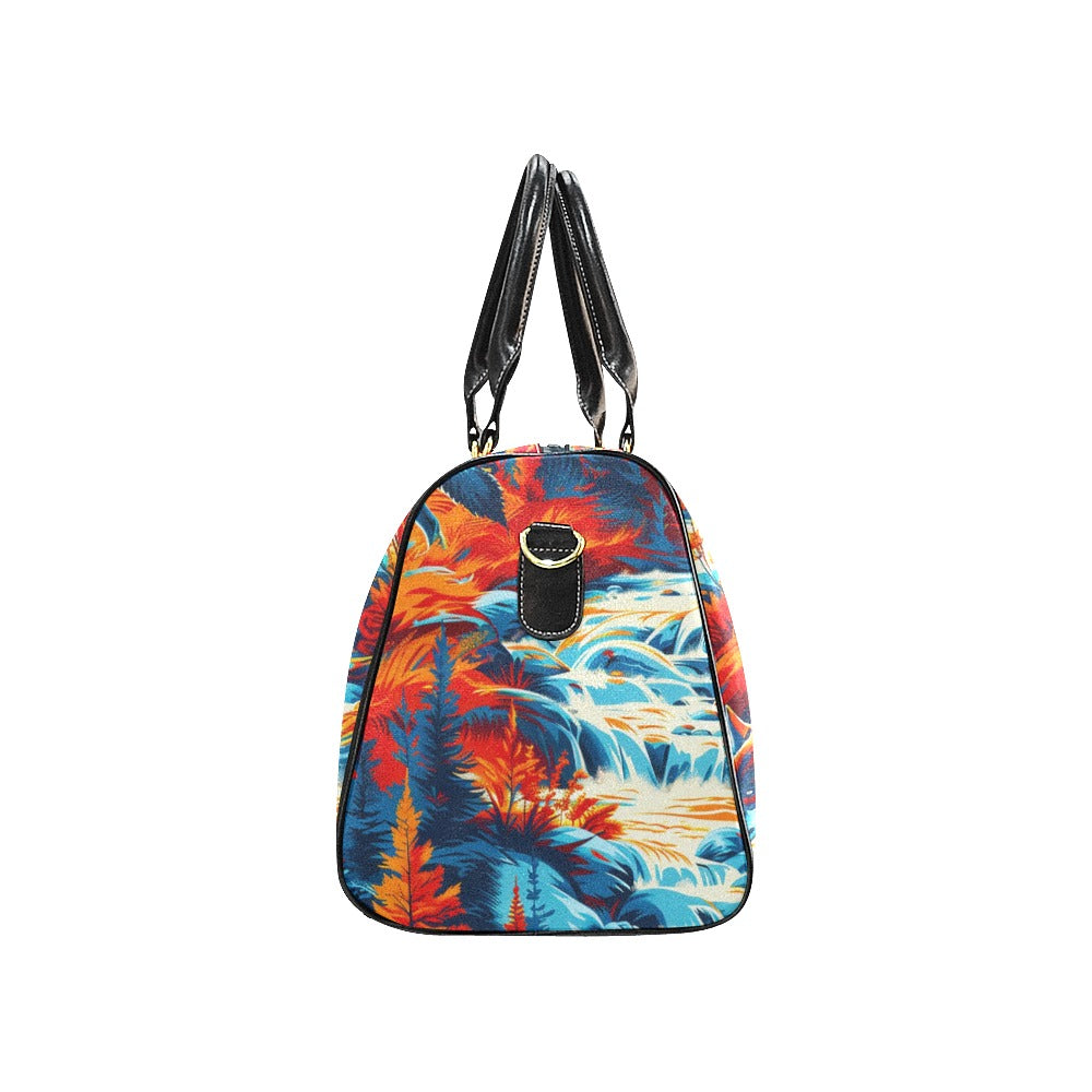 Hunting Wolves Waterproof Travel Bag/Small