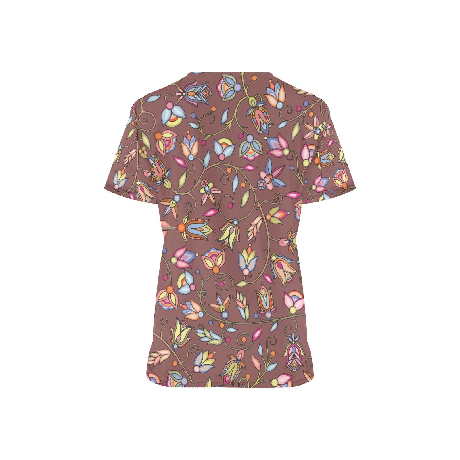 Buffalo Bloom Clay Scrub Top