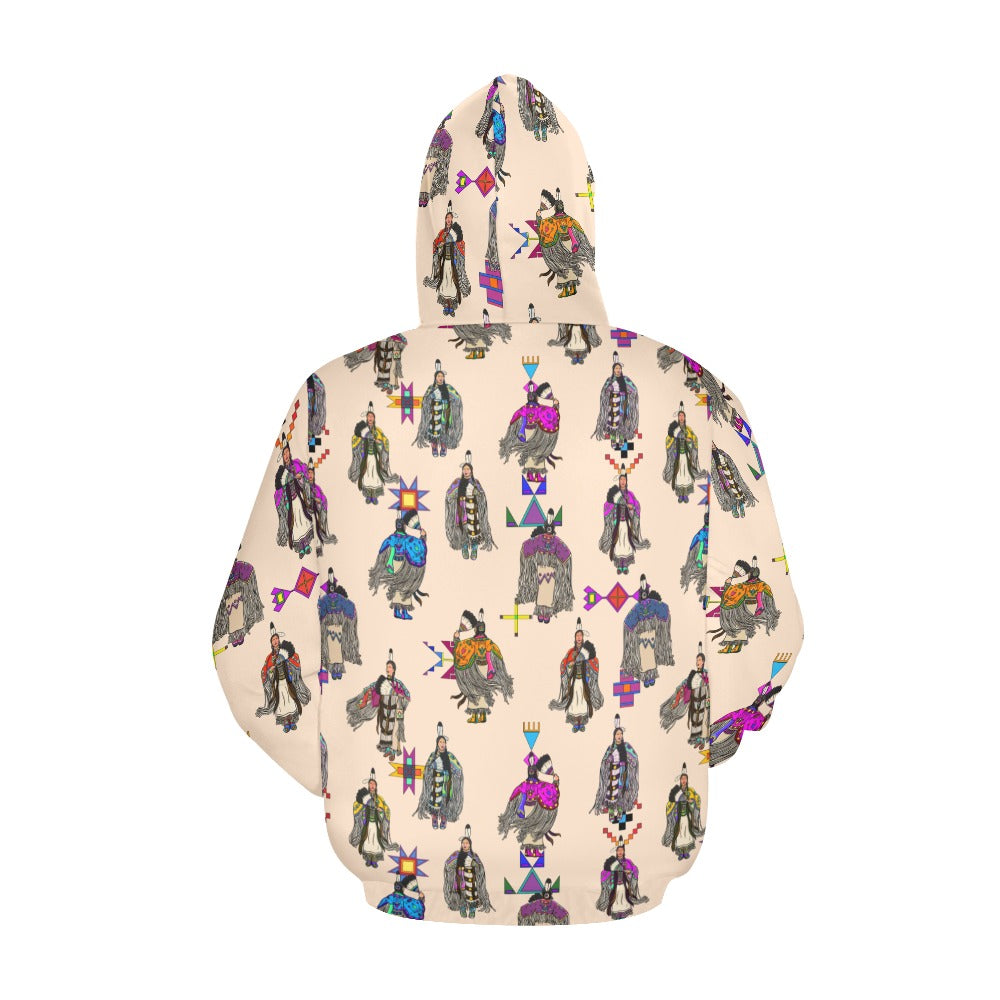 Women's Tradish Dancers Muslin Hoodie for Men (USA Size)