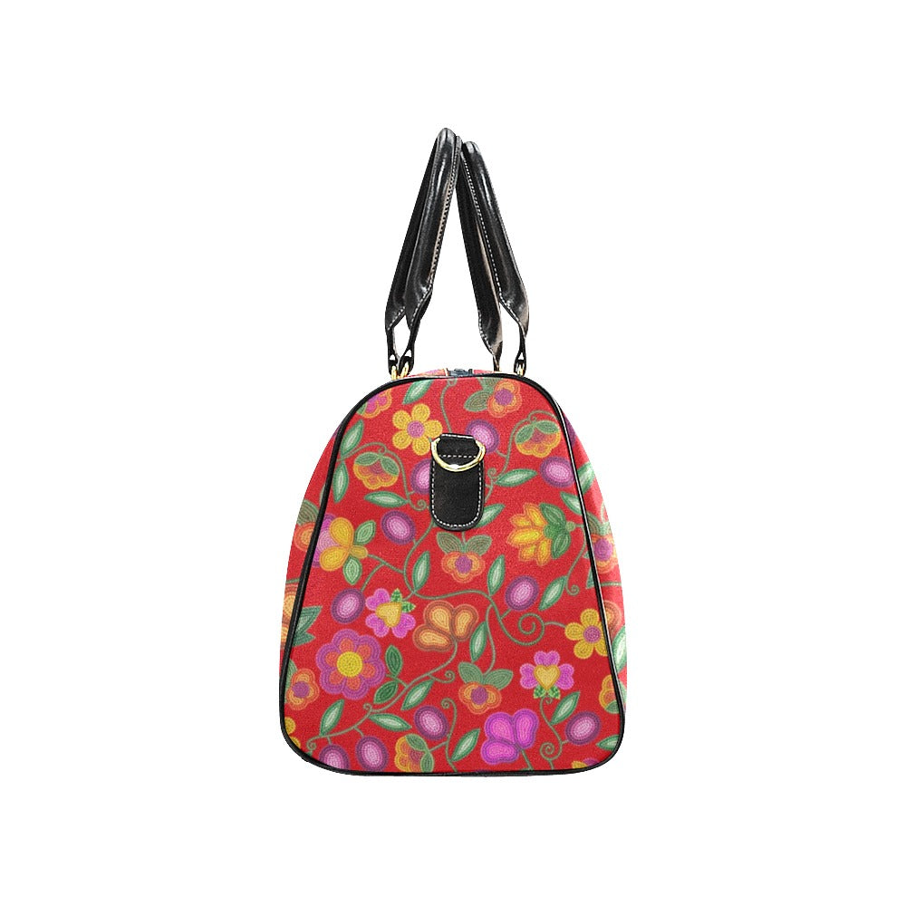 Boreal Bounty Red Waterproof Travel Bag/Small