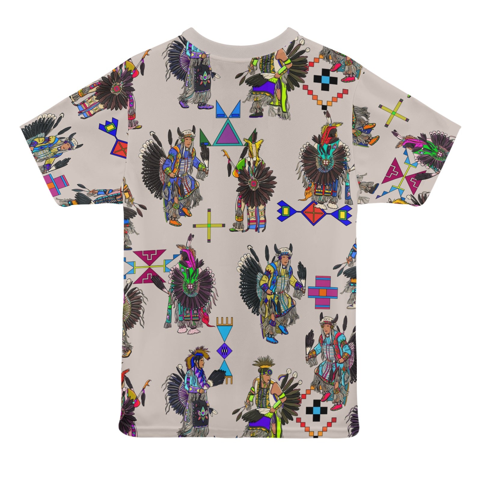 Men's Tradish Dancers Muslin White T-shirt for Women