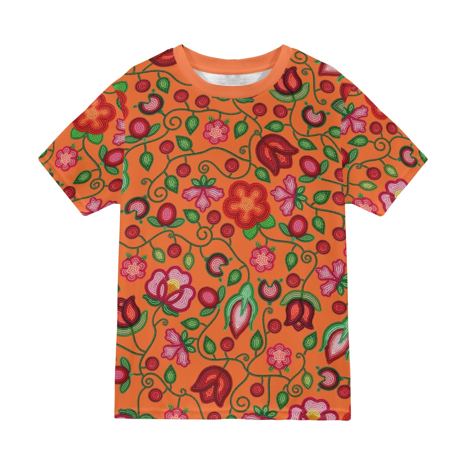 Rose Reverie Orange T-shirt for Men