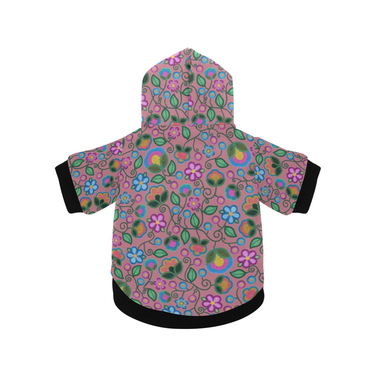 Turquoise Sunbeam Peach Pet Dog Hoodie