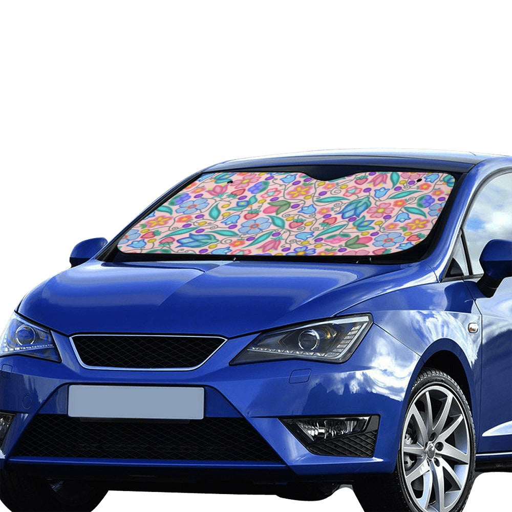 Sweet Offering Pink Car Sun Shade 55"x30"