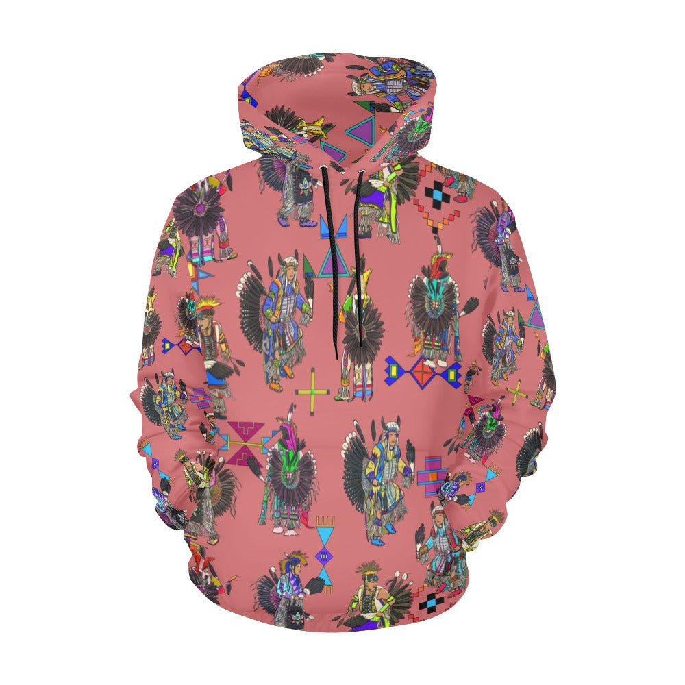 Men's Tradish Dancers Terra Cotta Hoodie for Women (USA Size)
