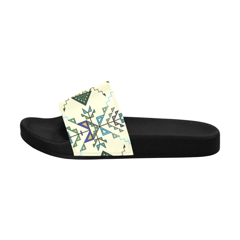 Bear Shield Cream Women's Slide Sandals