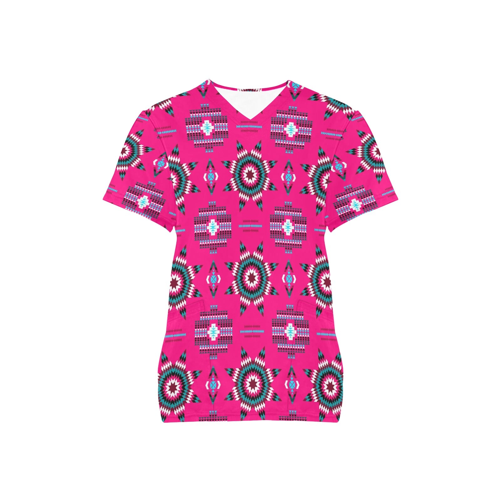 Rising Star Strawberry Moon Scrub Top