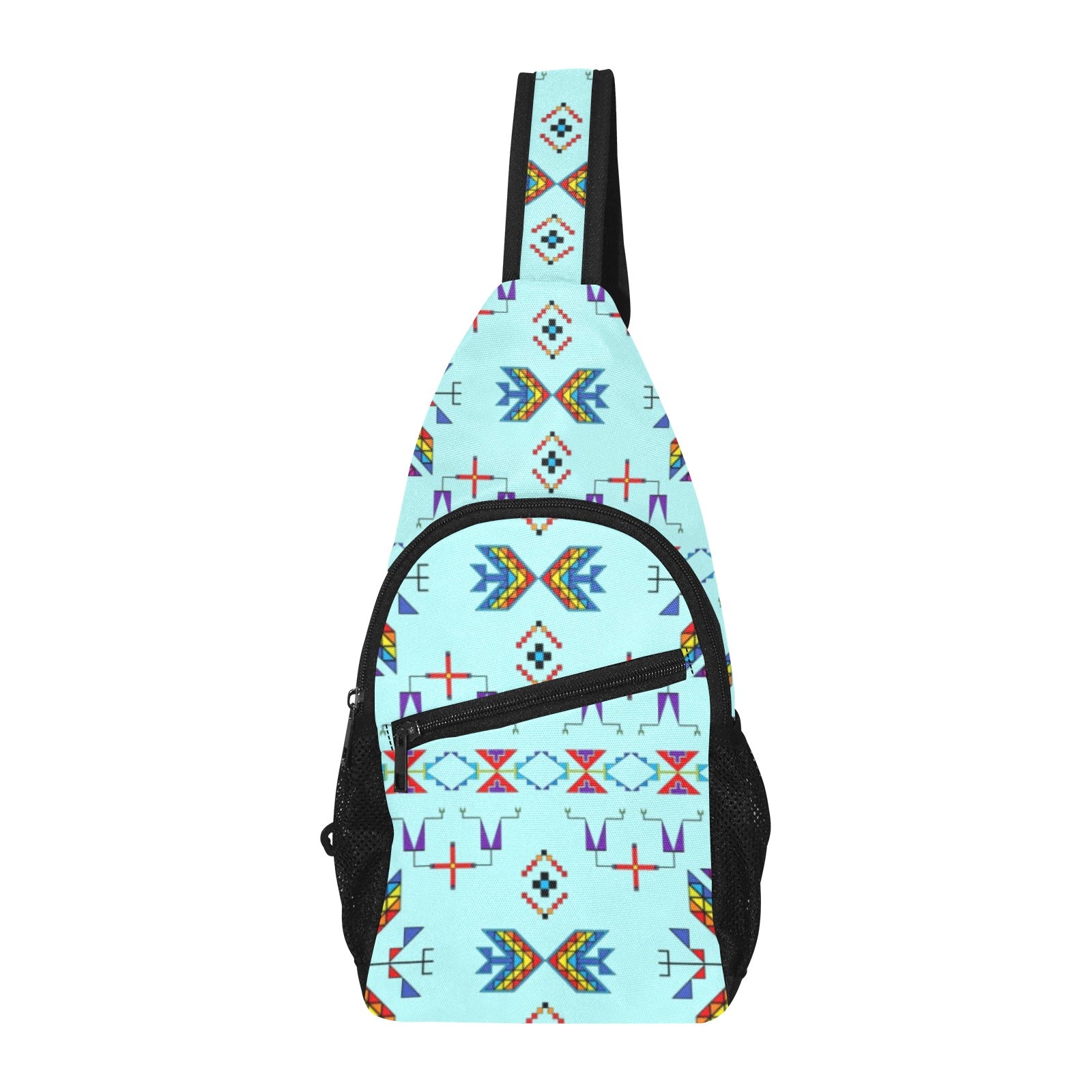 Rainy Chief Rainbow Robin Egg Chest Bag