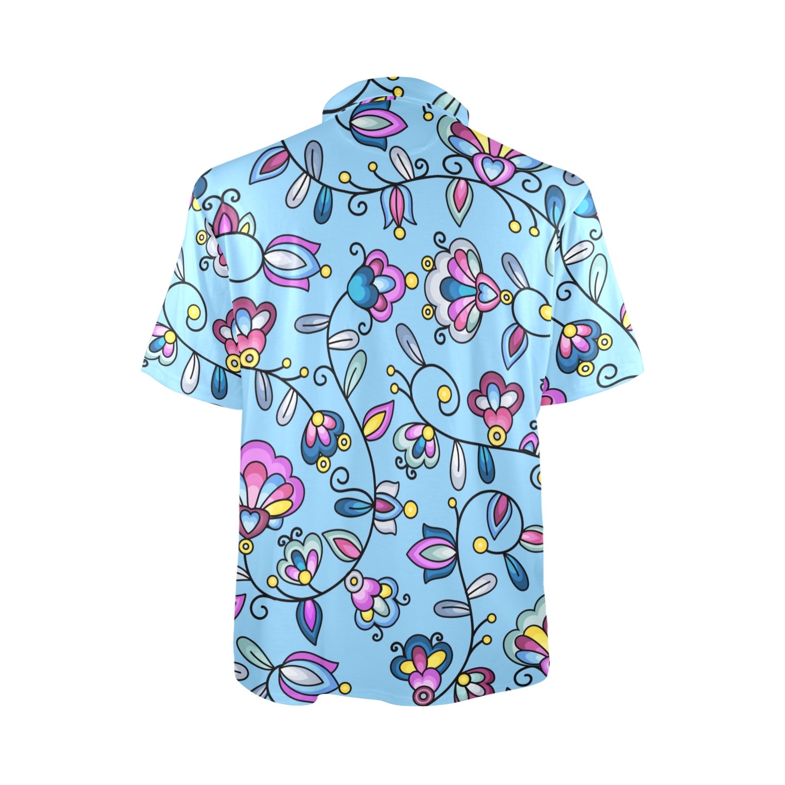 Autumn Bundle Blessing Blue Polo Shirt