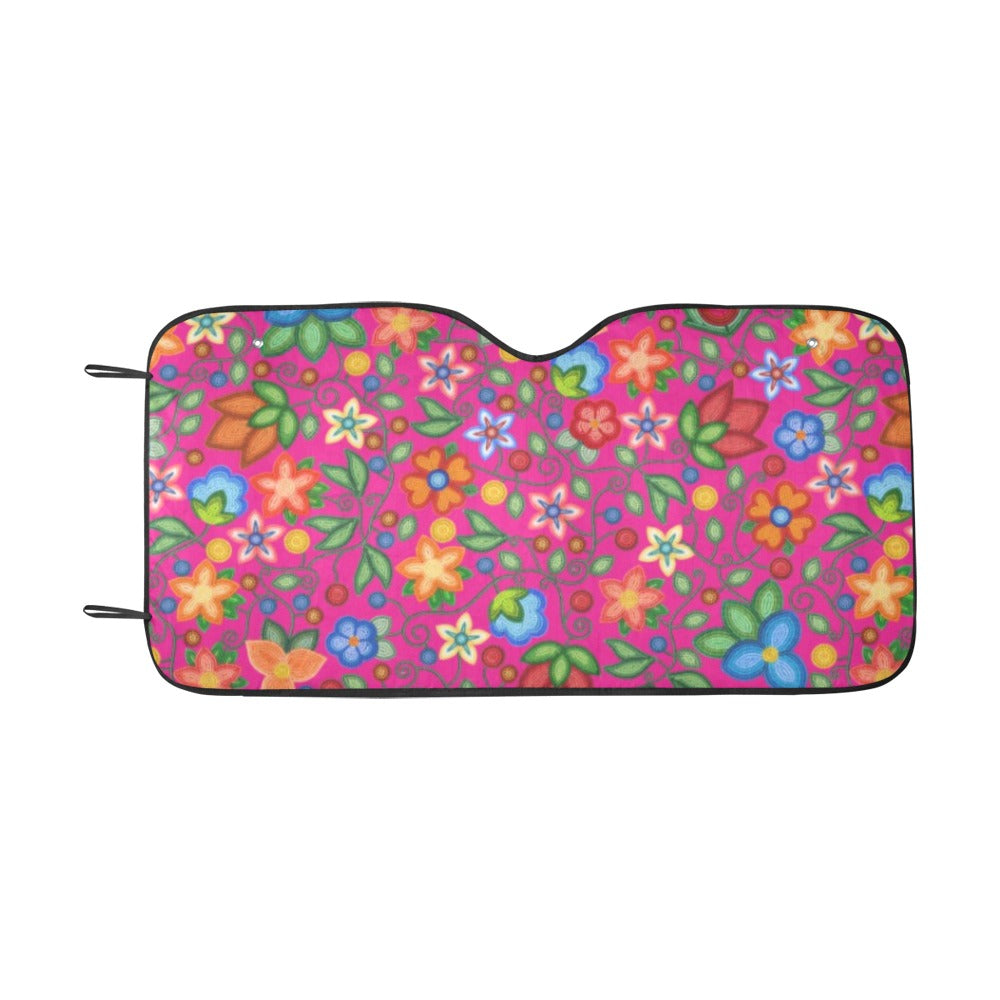 Morning Harmony Pink Car Sun Shade 55"x30"