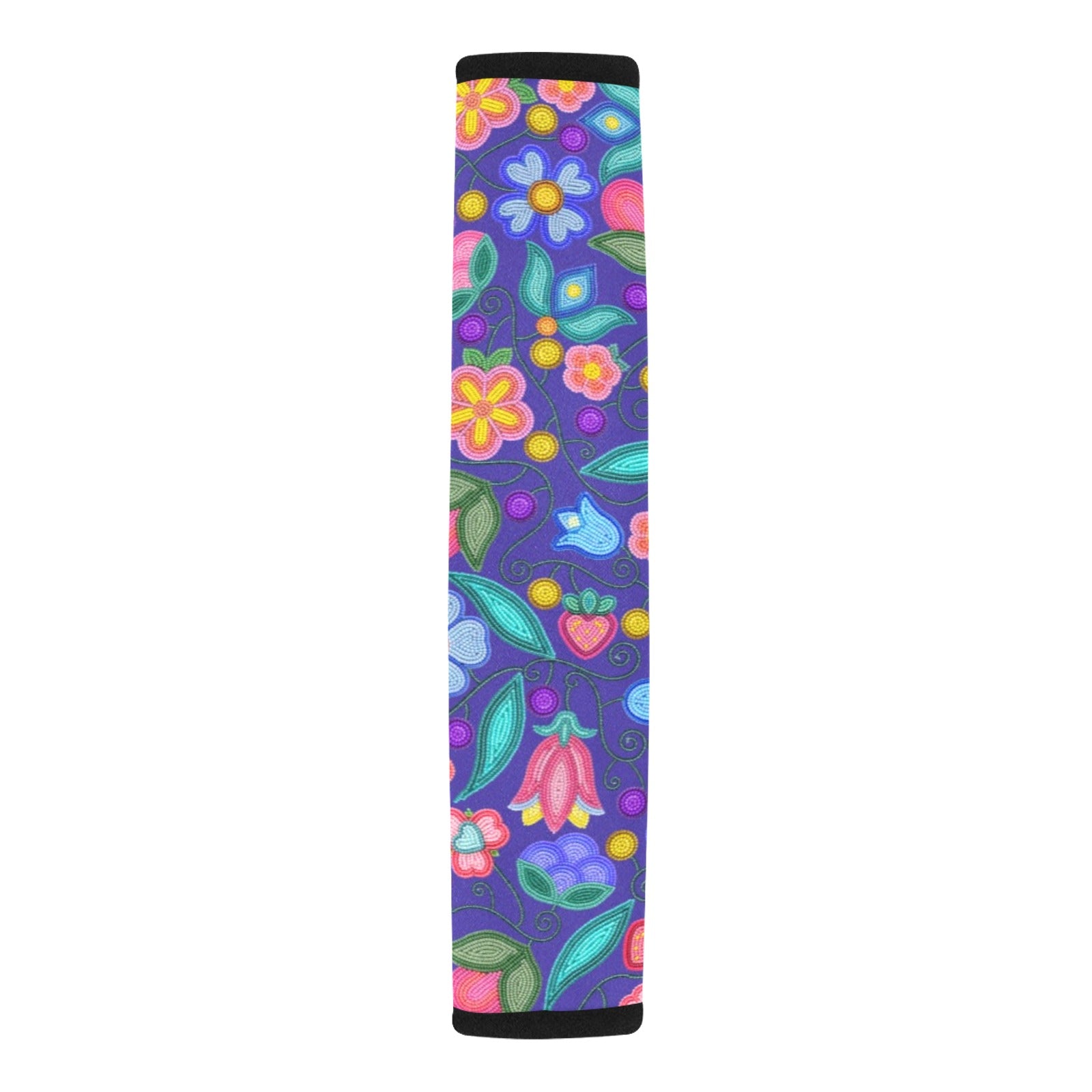 Sweet Offering Indigo Car Seat Belt Cover 7''x12.6'' (Pack of 2)