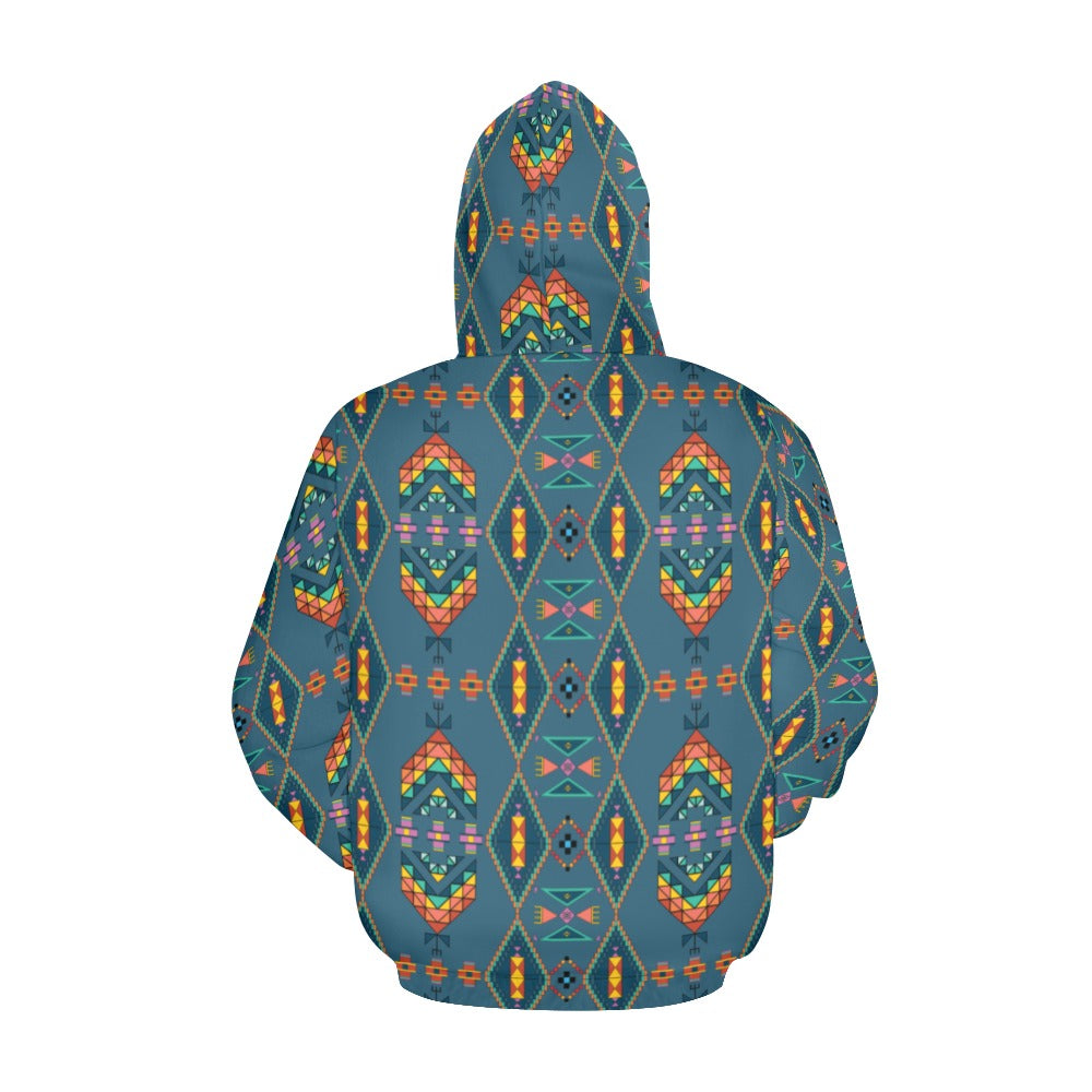 Travois Tipi Deep Lake Hoodie for Men (USA Size)