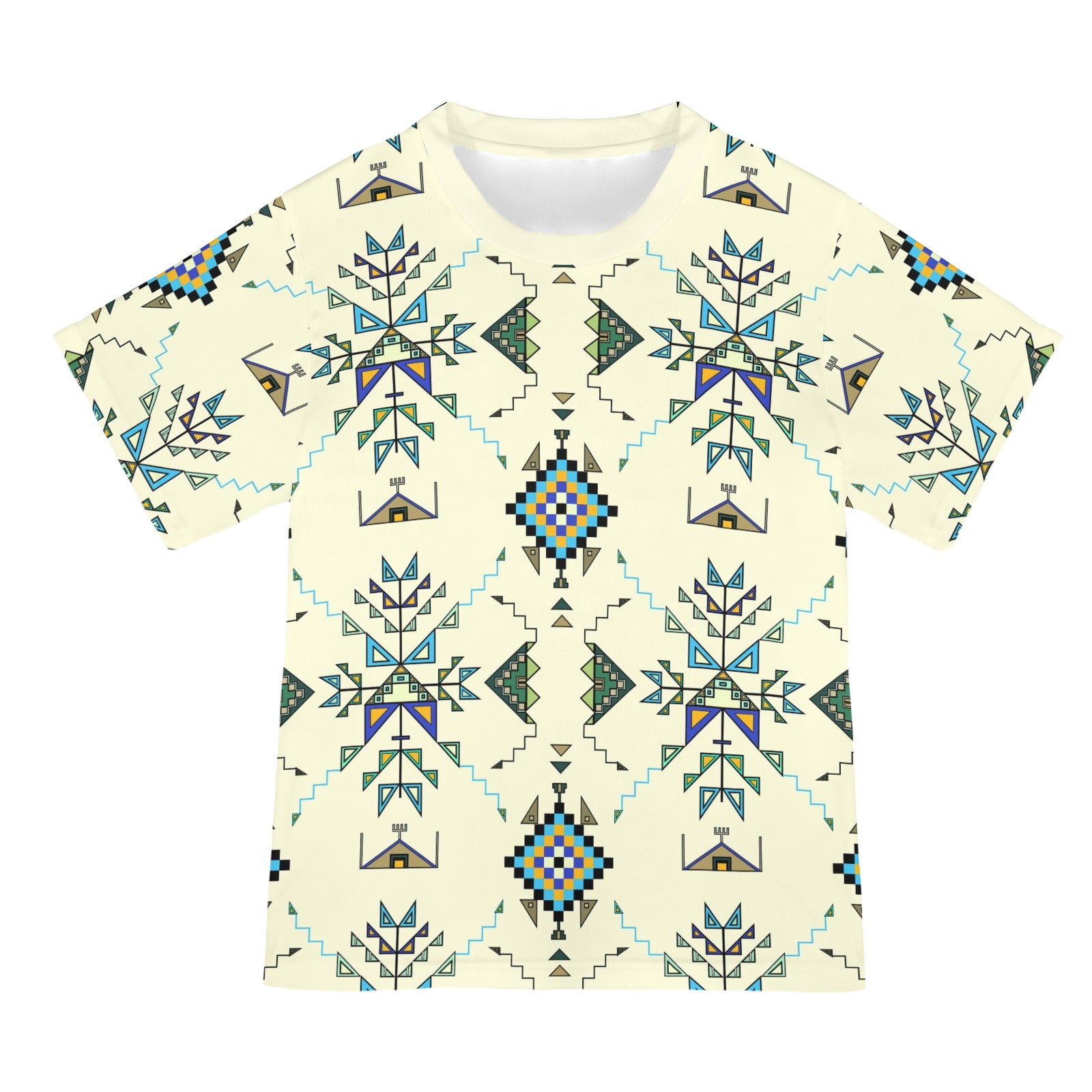 Bear Shield Cream T-shirt for Women