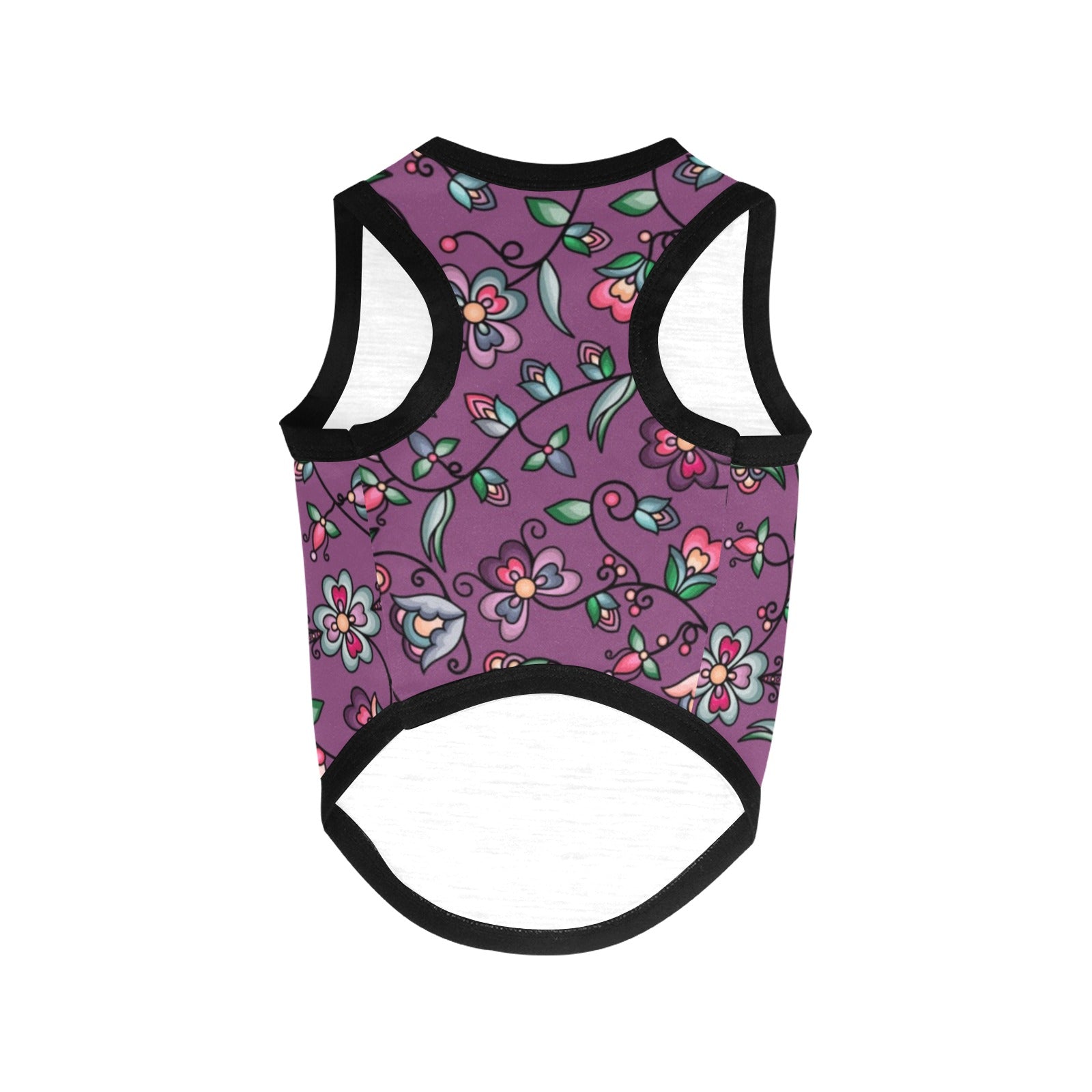 Amber Evening Garland Purple Pet Tank Top