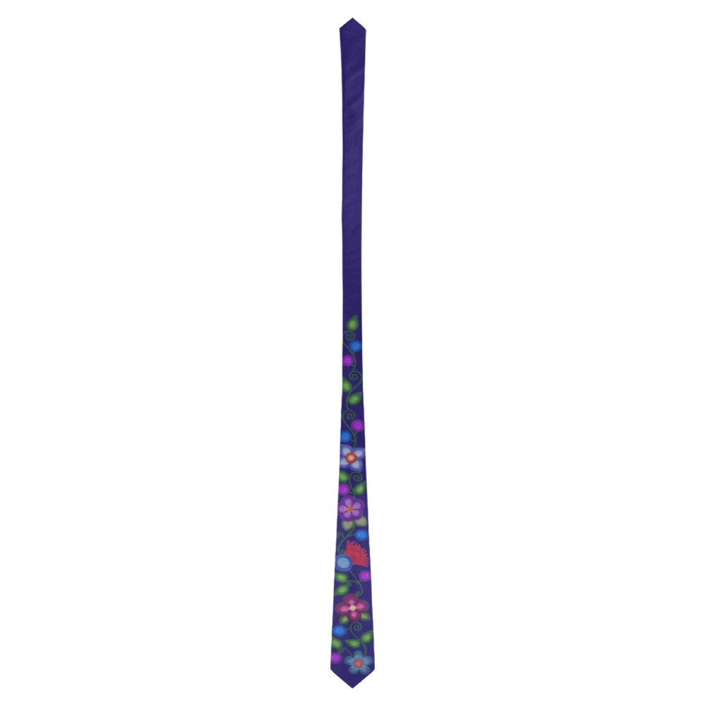 Petal Serenity Classic Necktie (Two Sides)
