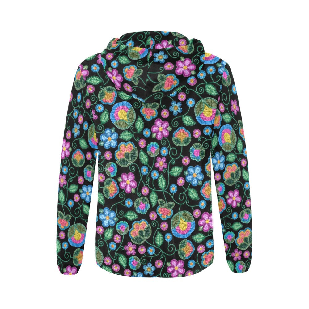Turquoise Sunbeam Full Zip Hoodie for Women