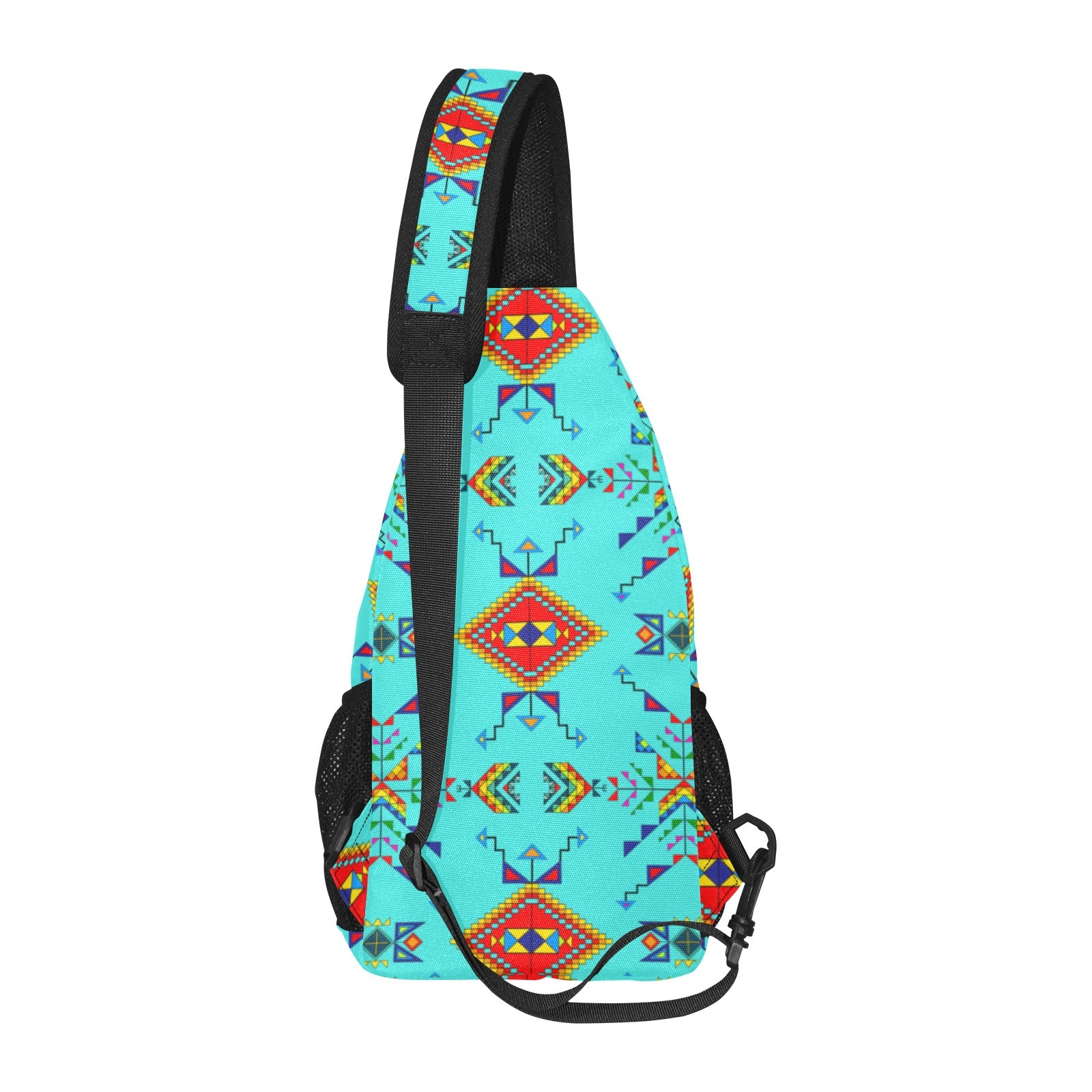 Buffalo Jump Turquoise Chest Bag