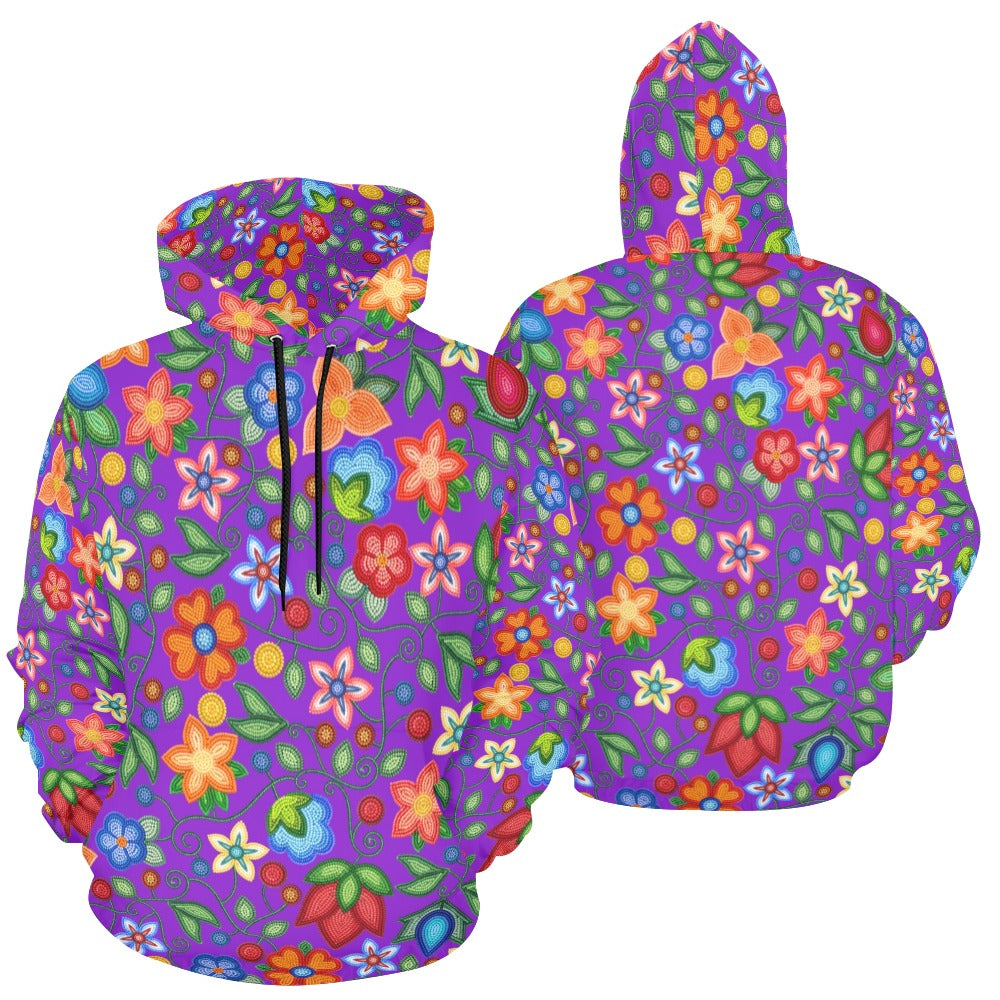 Morning Harmony Purple Hoodie for Men (USA Size)