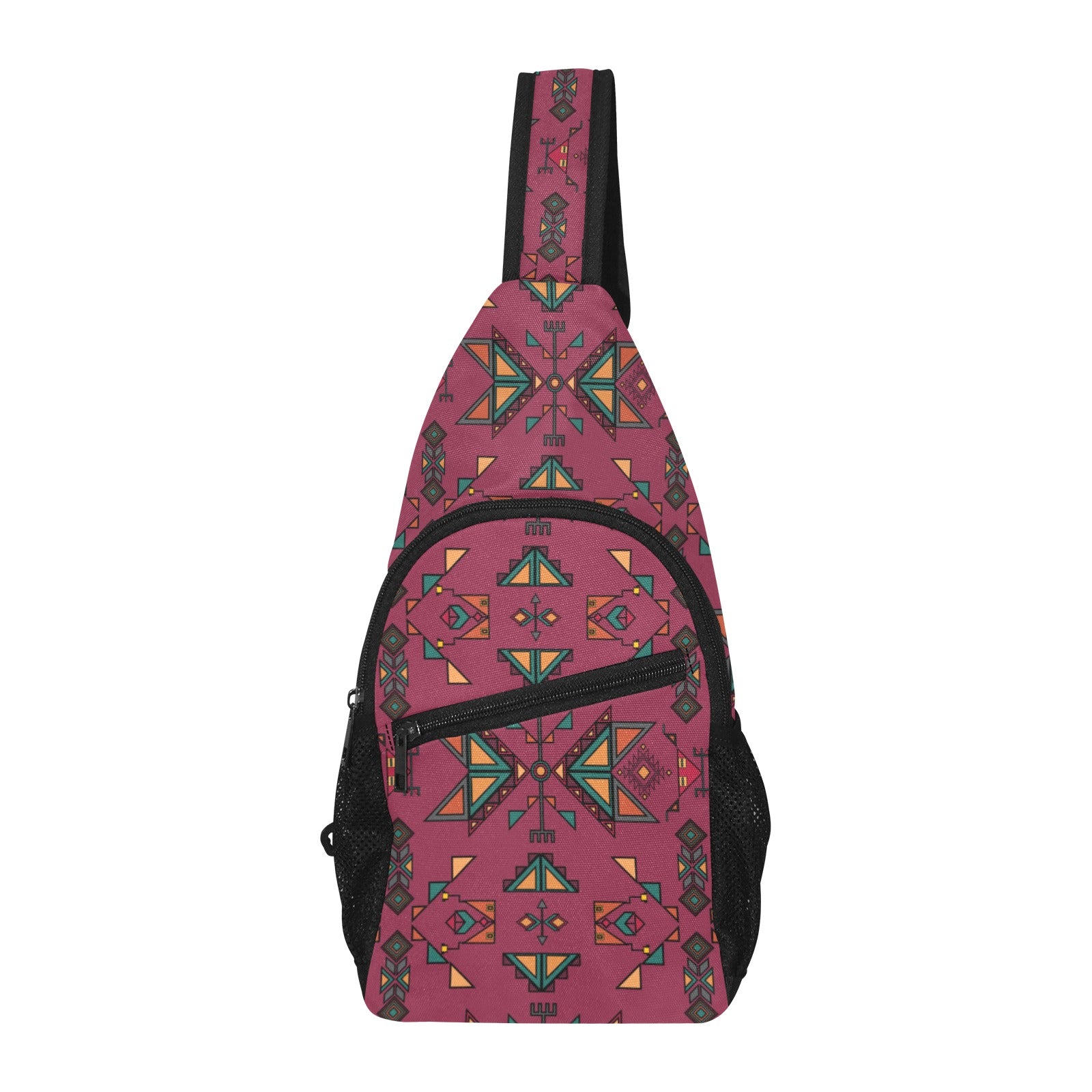 Arrow Dawn Maroon Chest Bag