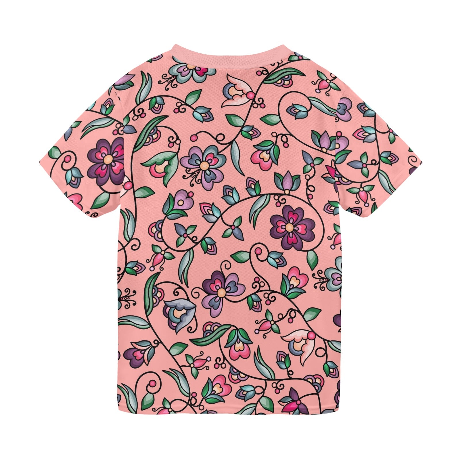 Amber Evening Garland Peach T-shirt for Men