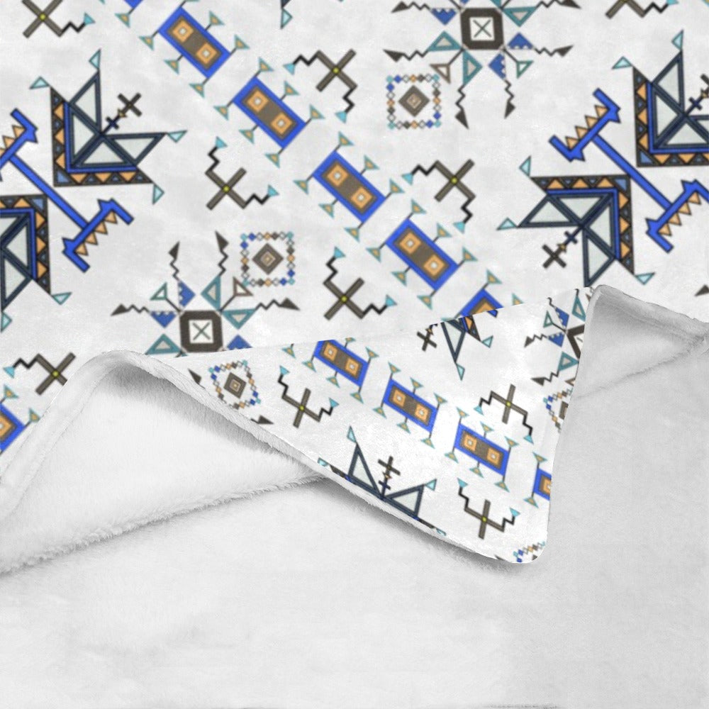 Eagle Strike White Ultra-Soft Micro Fleece Blanket 60"x80"