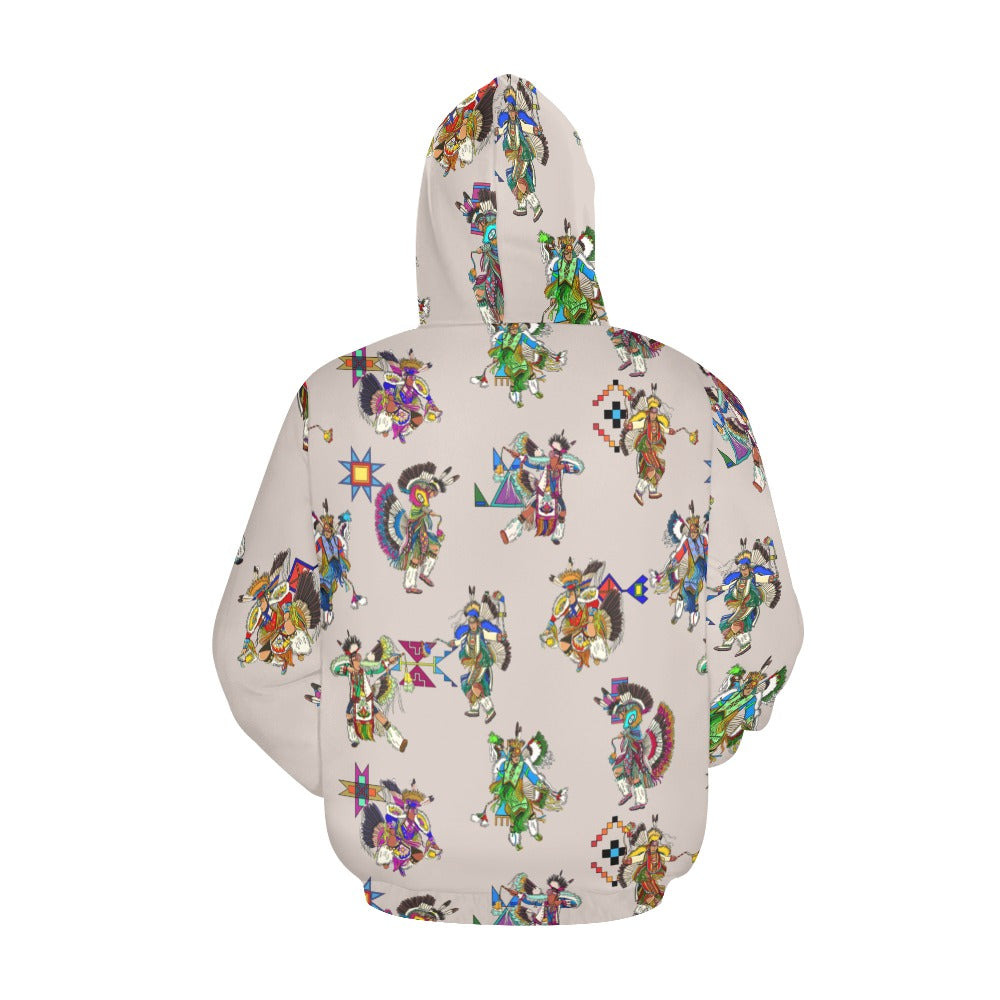 Men's Fancy Dancers Muslin Hoodie for Men (USA Size)