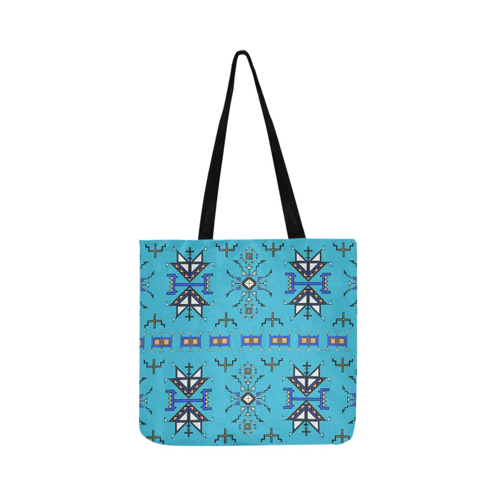 Eagle Strike Blue Reusable Shopping Bag (Two sides)