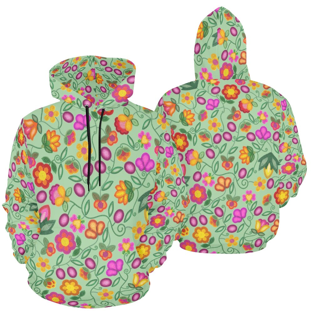 Boreal Bounty Green Hoodie for Men (USA Size)