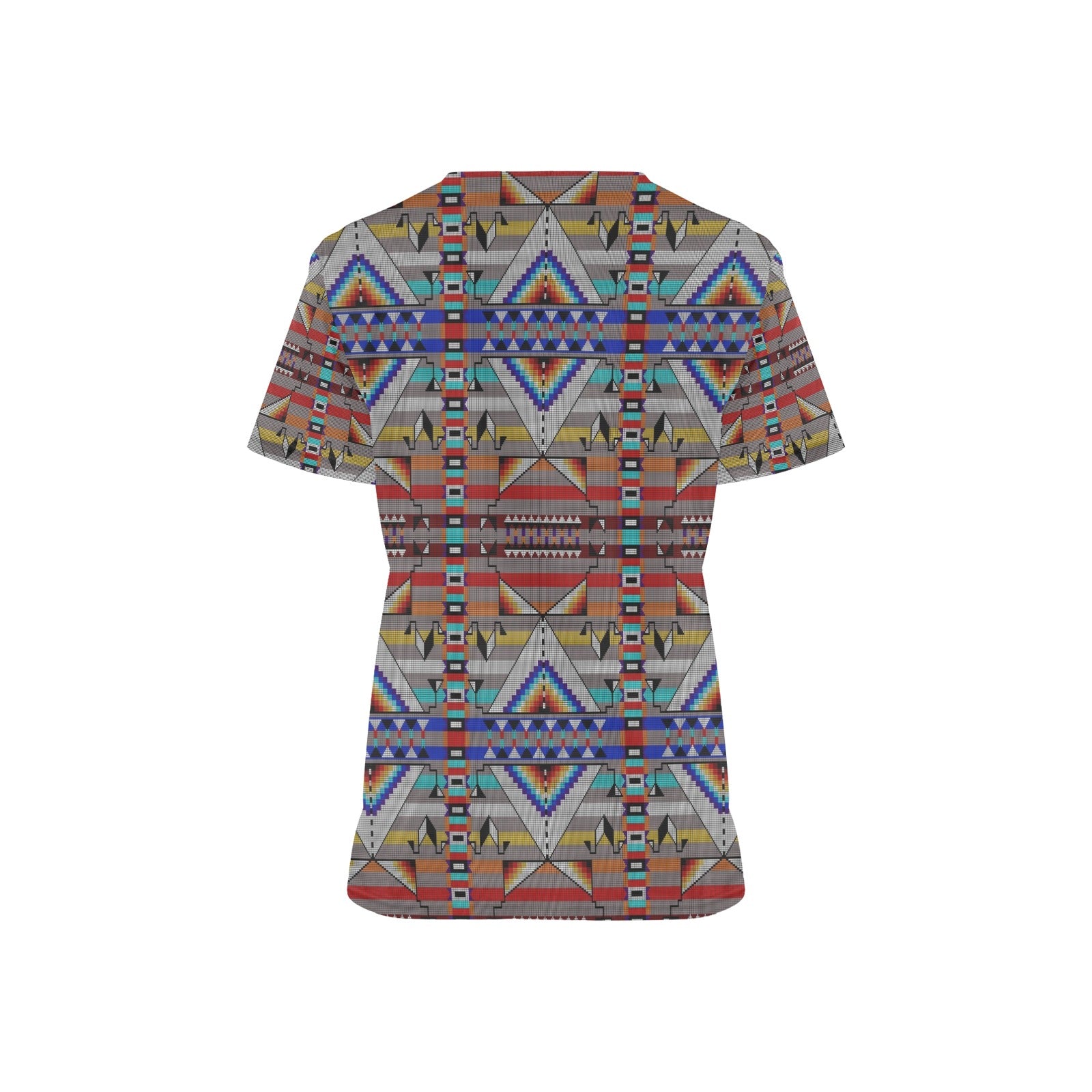 Medicine Blessing Grey Scrub Top