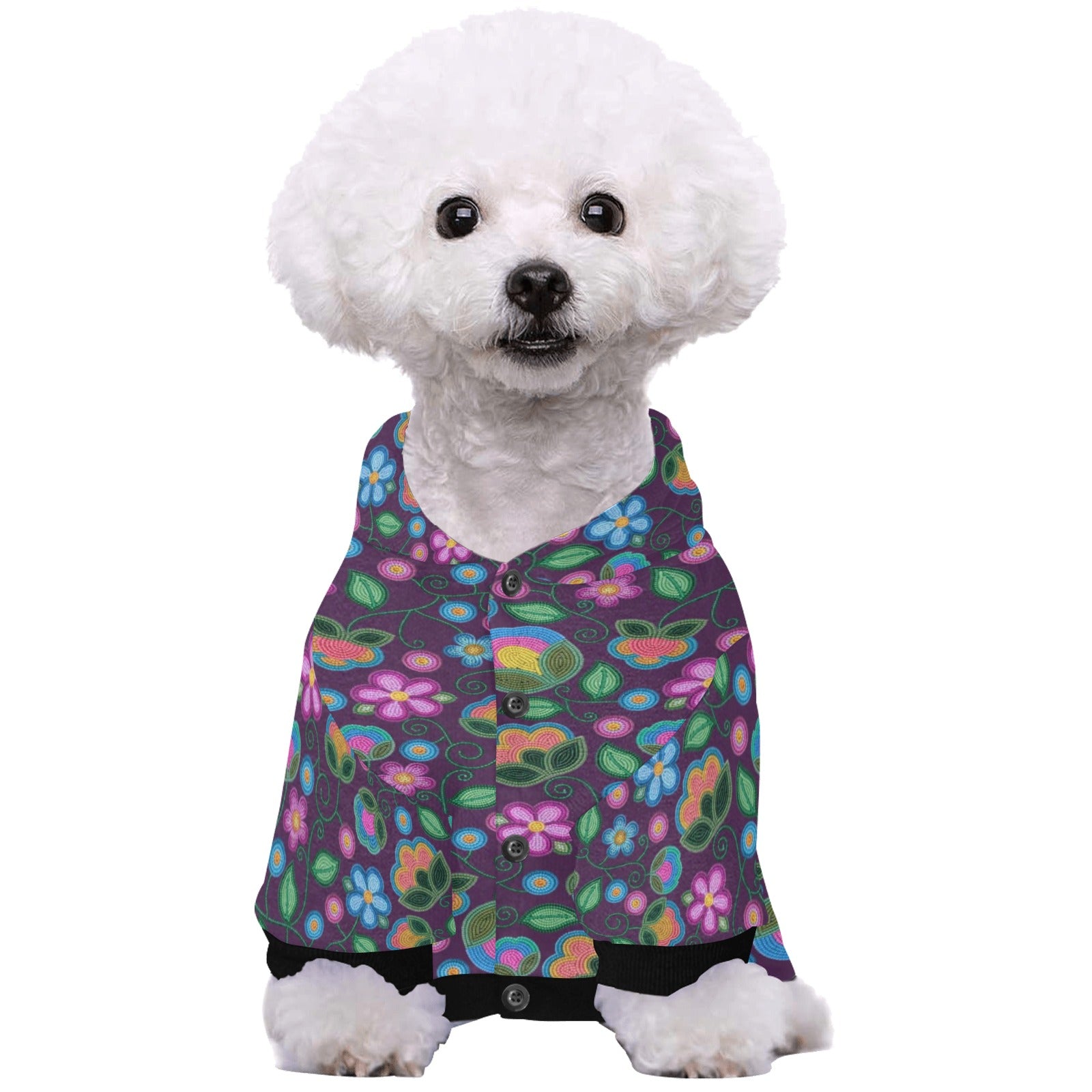 Turquoise Sunbeam Violet Pet Dog Hoodie