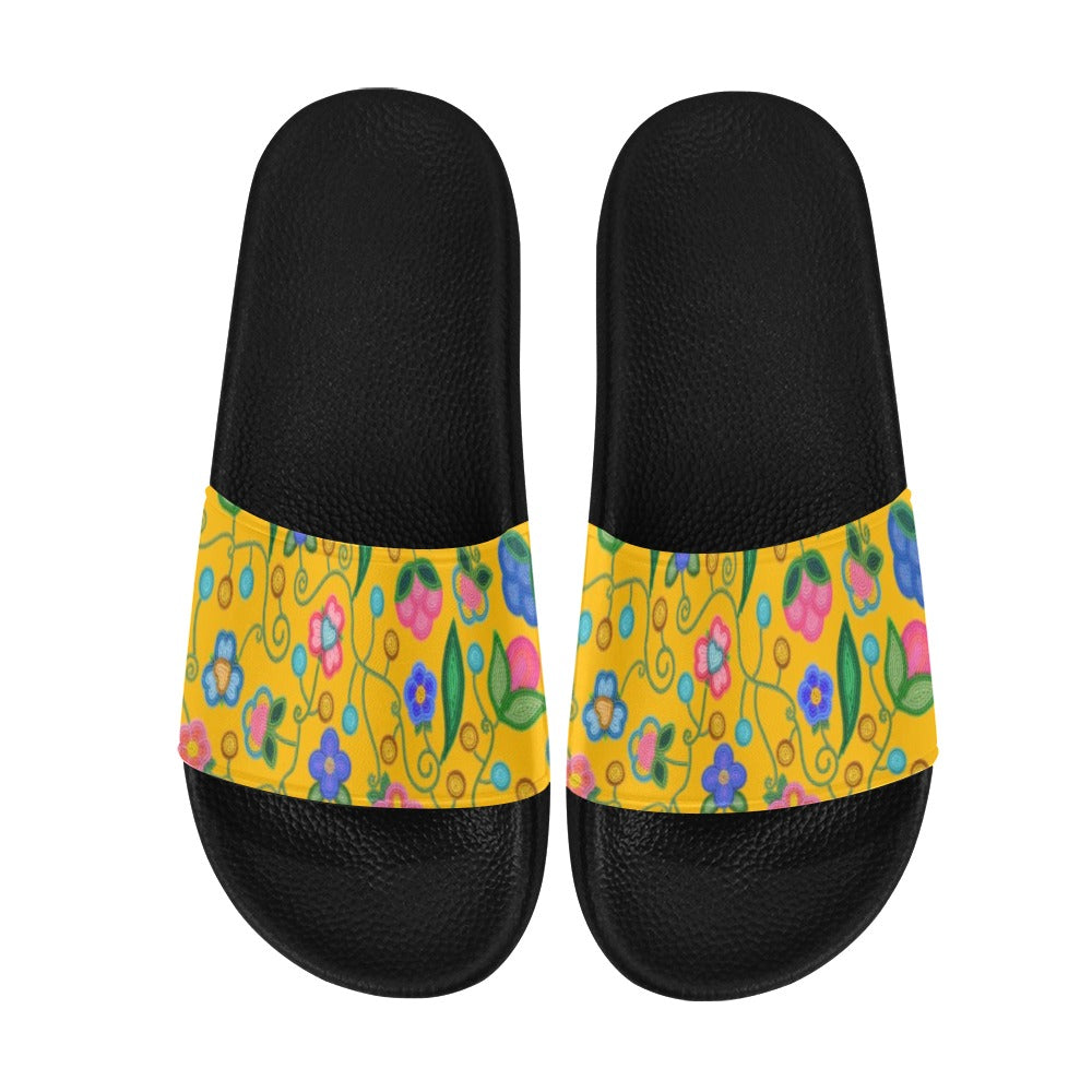 Skyberry Serenade Yellow Men's Slide Sandals